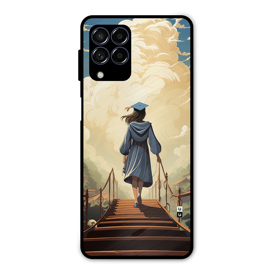 Stair Of Success Metal Back Case for Galaxy M53 5G