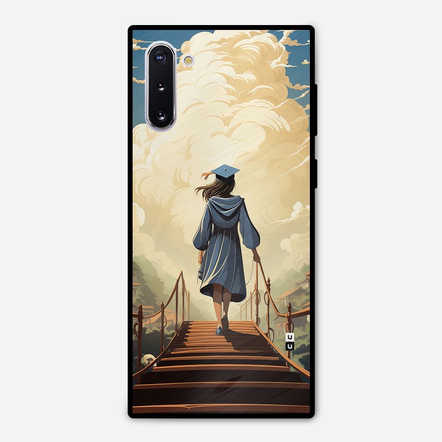 Stair Of Success Metal Back Case for Galaxy Note 10