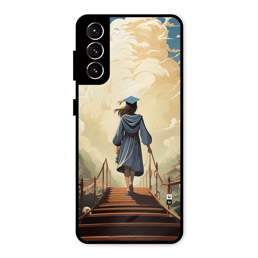 Stair Of Success Metal Back Case for Galaxy S21 5G