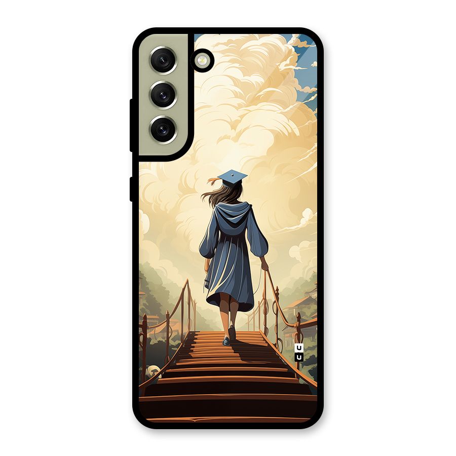 Stair Of Success Metal Back Case for Galaxy S21 FE 5G (2023)