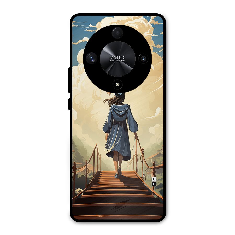 Stair Of Success Metal Back Case for Honor X9b