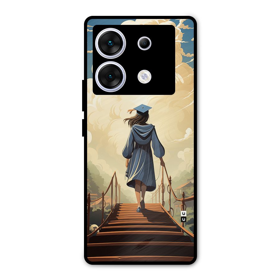 Stair Of Success Metal Back Case for Infinix Zero 30 5G