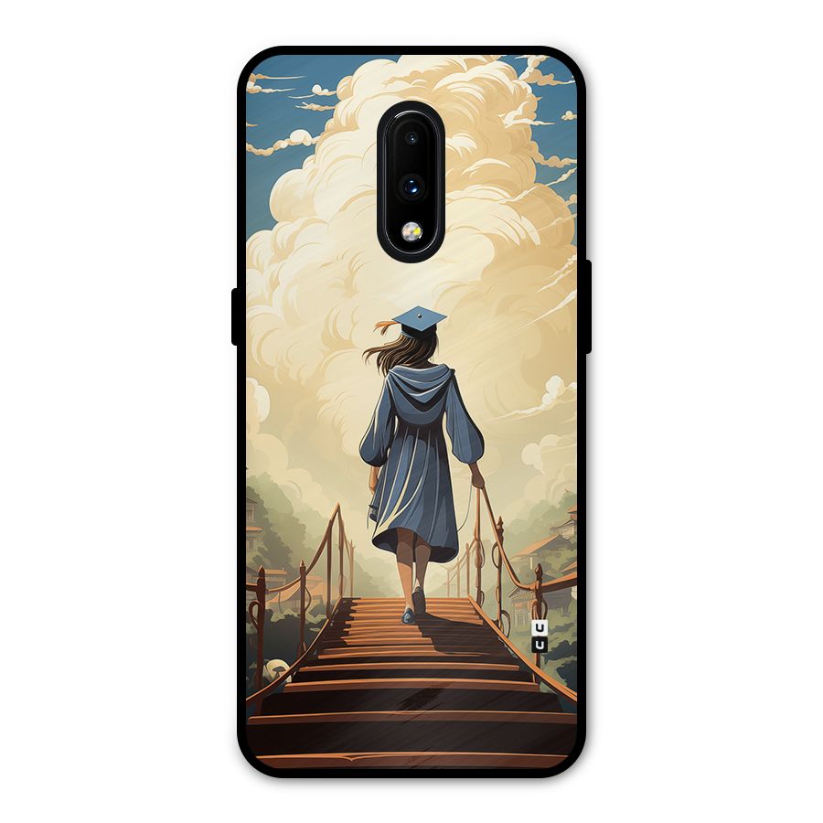 Stair Of Success Metal Back Case for OnePlus 7