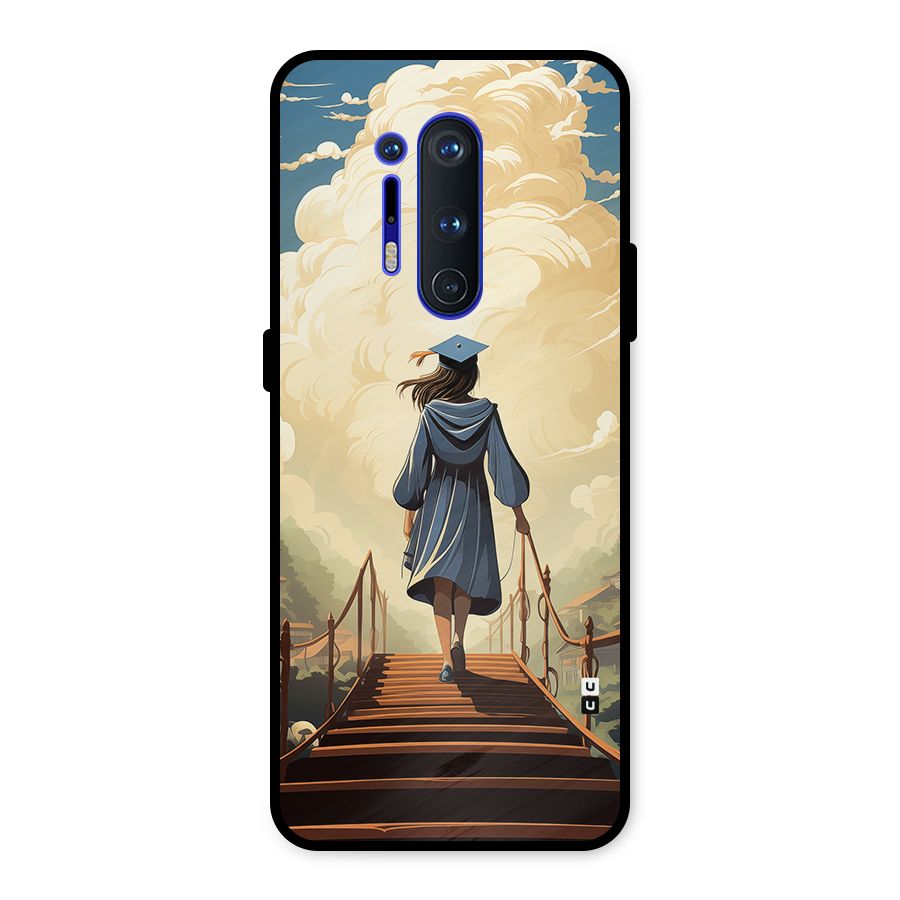 Stair Of Success Metal Back Case for OnePlus 8 Pro