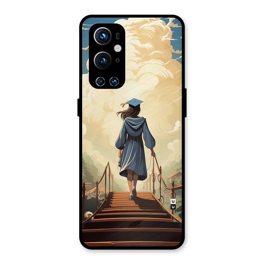 Stair Of Success Metal Back Case for OnePlus 9 Pro