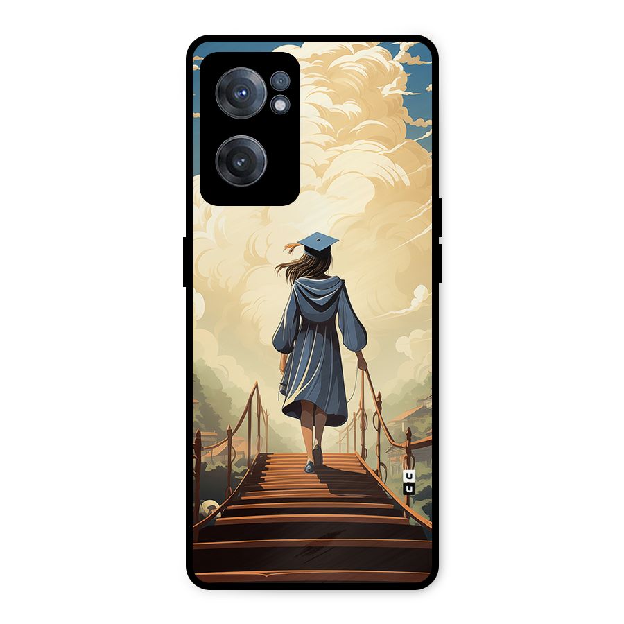 Stair Of Success Metal Back Case for OnePlus Nord CE 2 5G