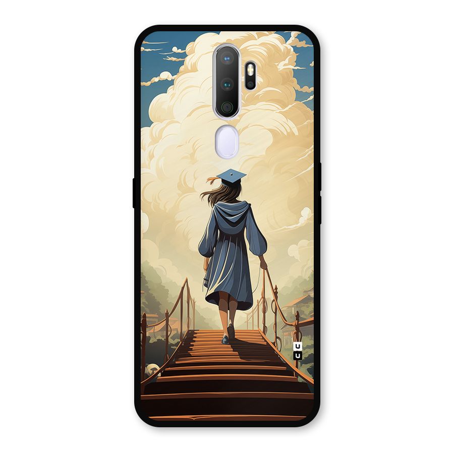 Stair Of Success Metal Back Case for Oppo A5 (2020)
