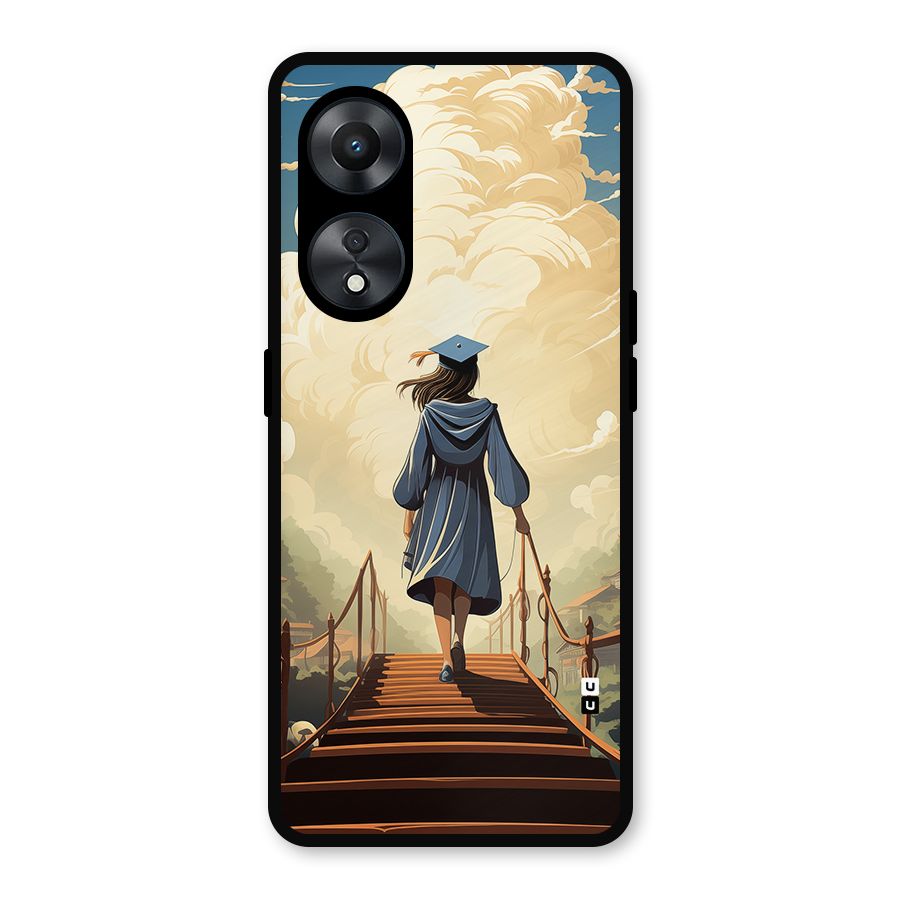 Stair Of Success Metal Back Case for Oppo A78