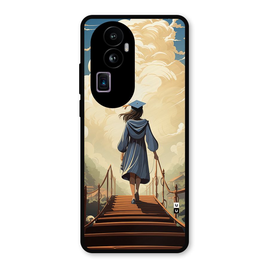 Stair Of Success Metal Back Case for Oppo Reno10 Pro Plus