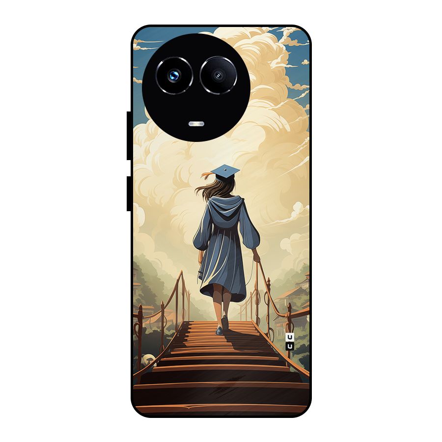 Stair Of Success Metal Back Case for Realme 11X