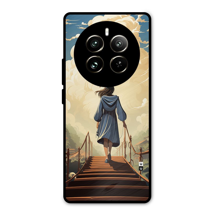 Stair Of Success Metal Back Case for Realme 12 Pro