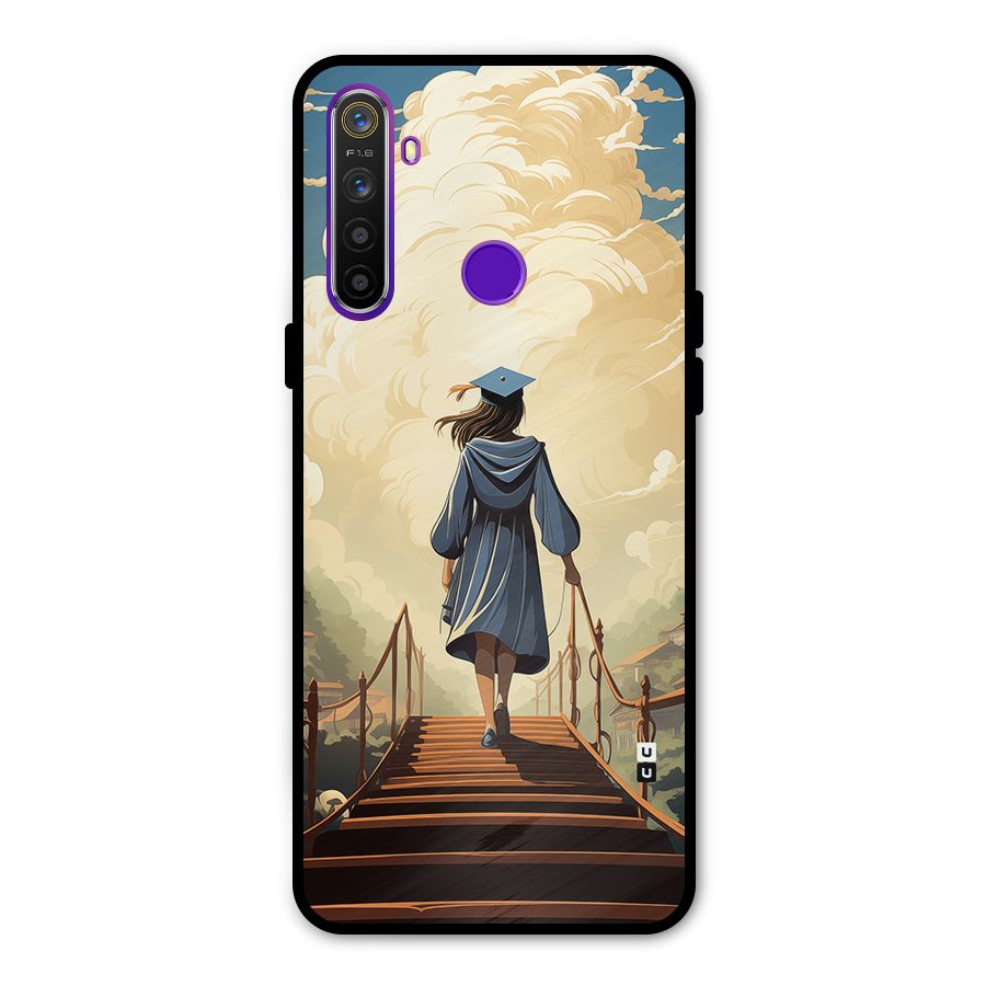 Stair Of Success Metal Back Case for Realme 5