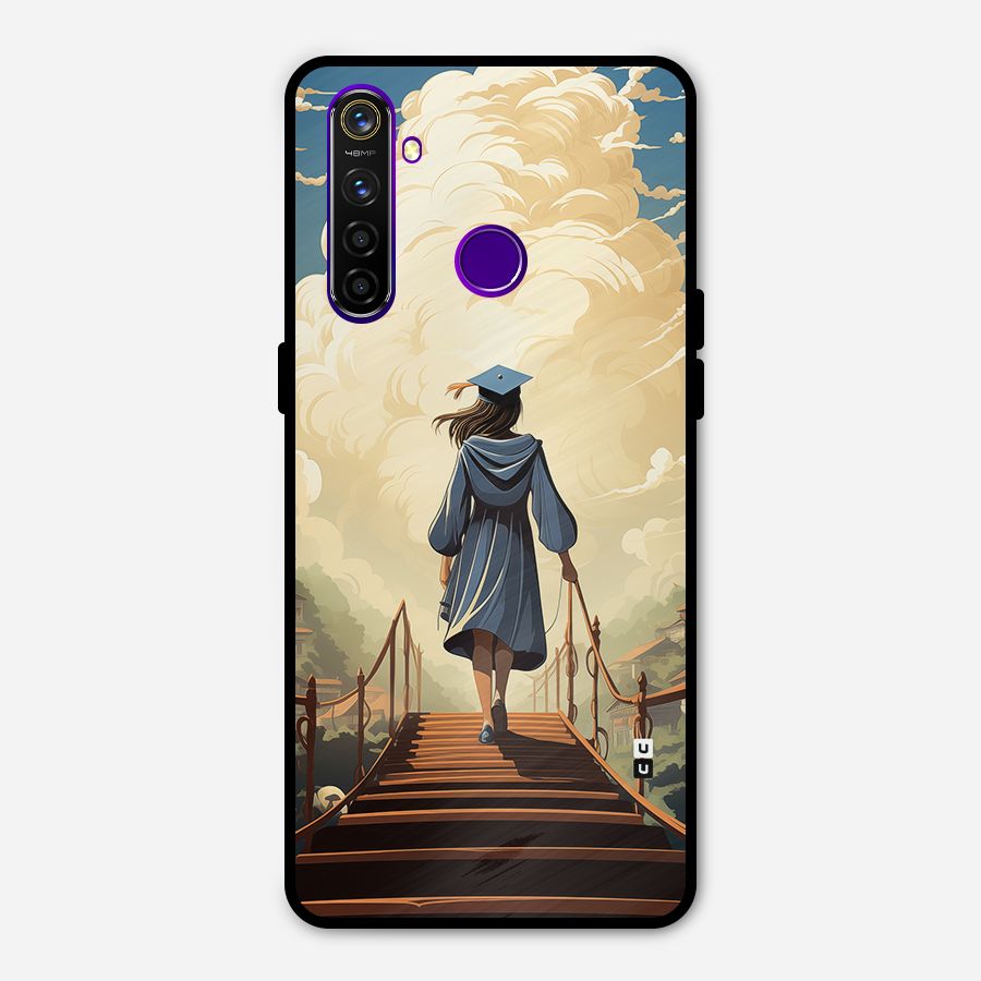 Stair Of Success Metal Back Case for Realme 5 Pro