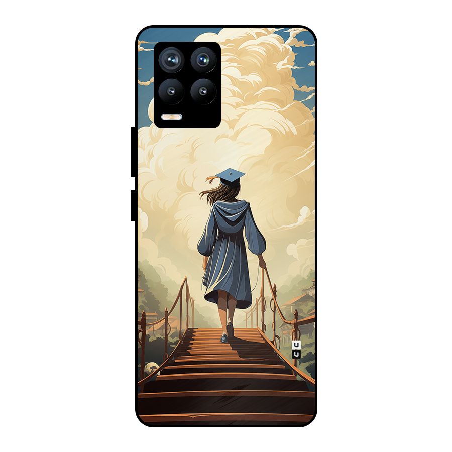 Stair Of Success Metal Back Case for Realme 8