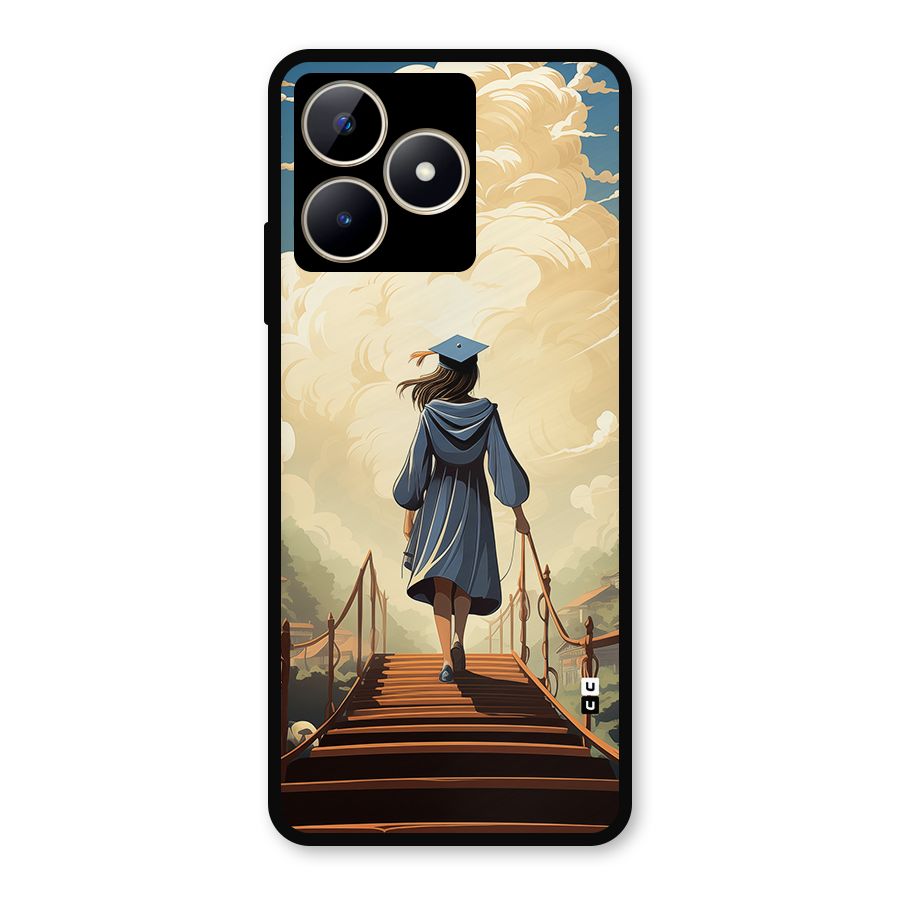Stair Of Success Metal Back Case for Realme C53
