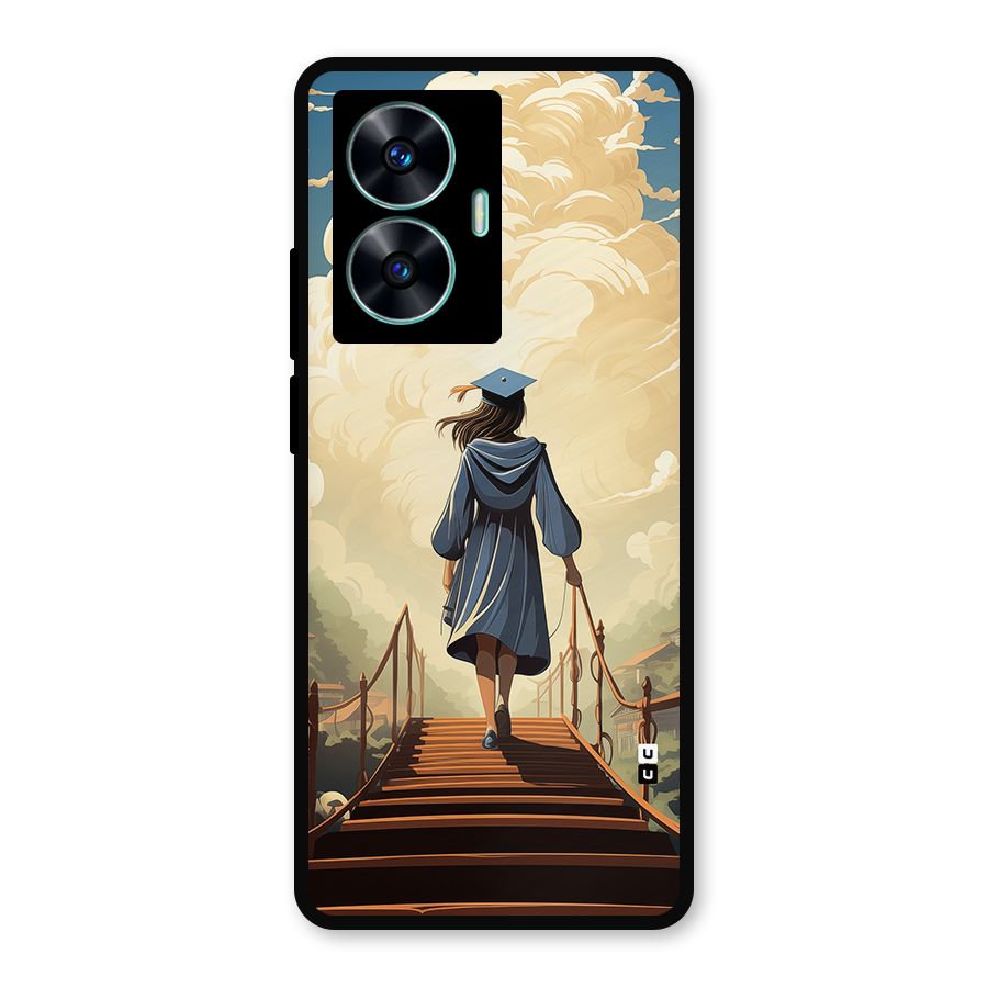 Stair Of Success Metal Back Case for Realme C55