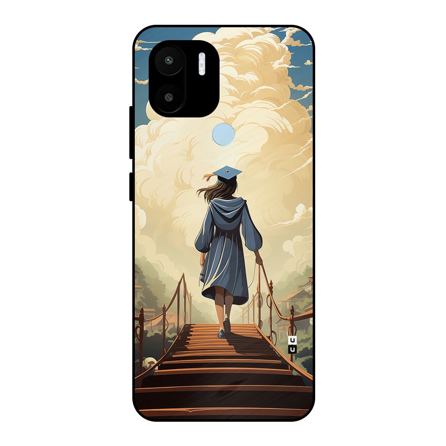 Stair Of Success Metal Back Case for Redmi A1 Plus