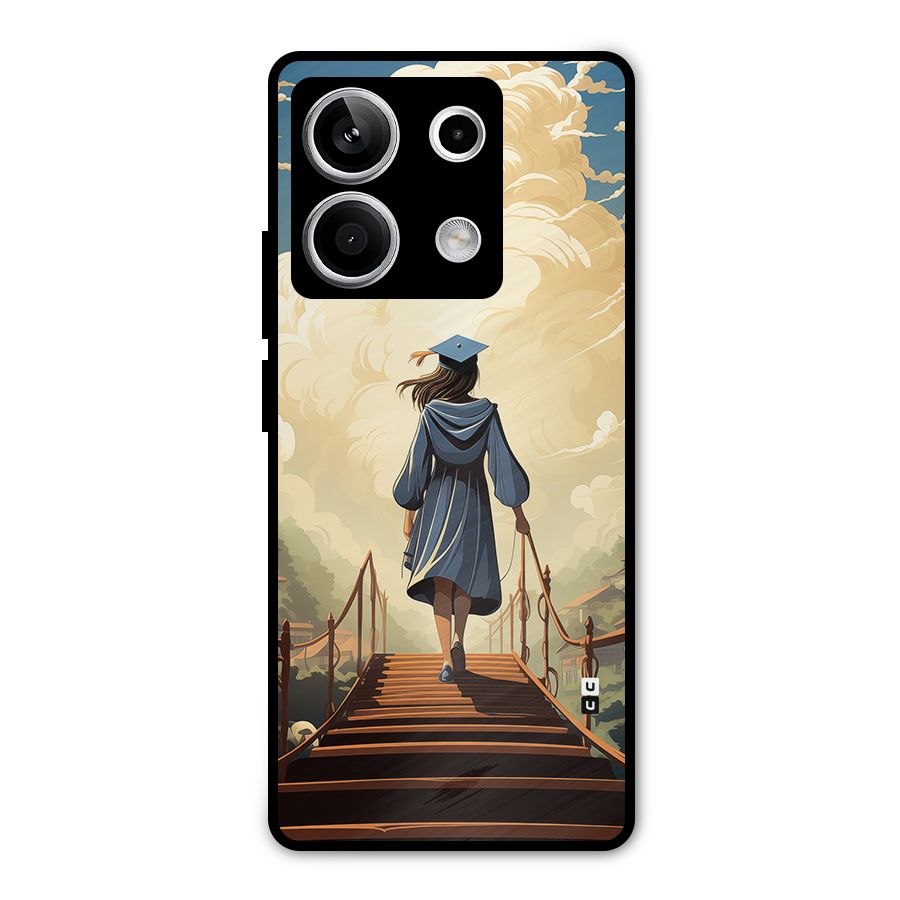 Stair Of Success Metal Back Case for Redmi Note 13 5G