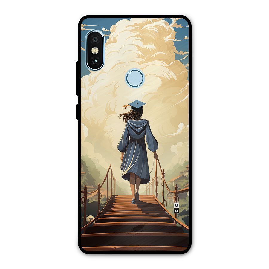 Stair Of Success Metal Back Case for Redmi Note 5 Pro