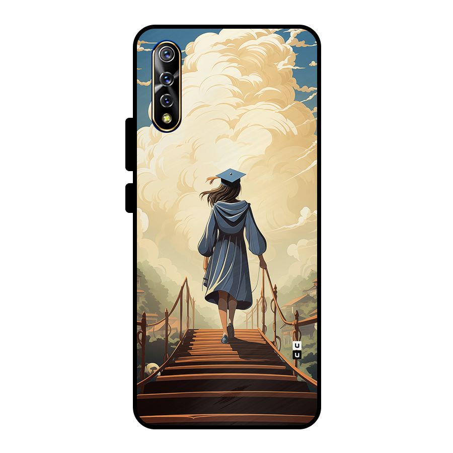 Stair Of Success Metal Back Case for Vivo S1