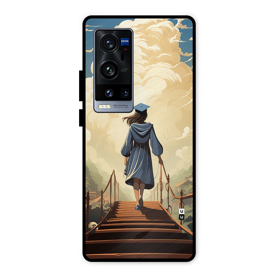 Stair Of Success Metal Back Case for Vivo X60 Pro Plus
