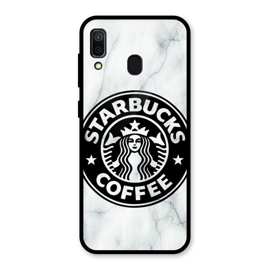 StarBuck Marble Glass Back Case for Galaxy A30