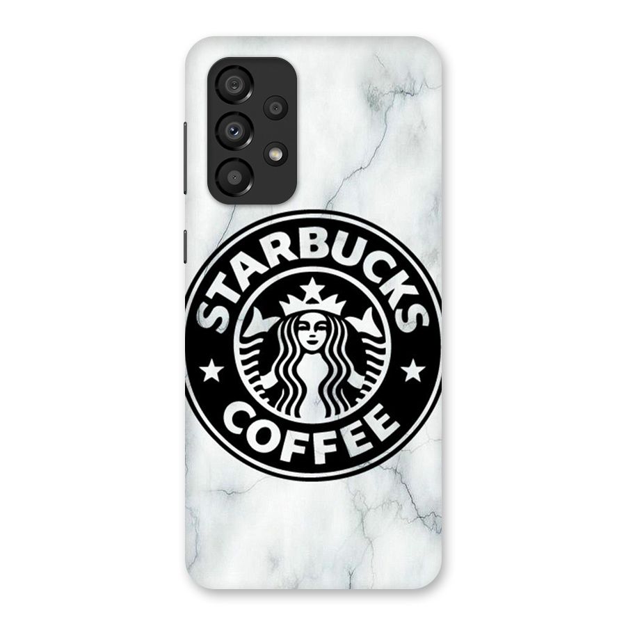 StarBuck Marble Glass Back Case for Galaxy A33 5G