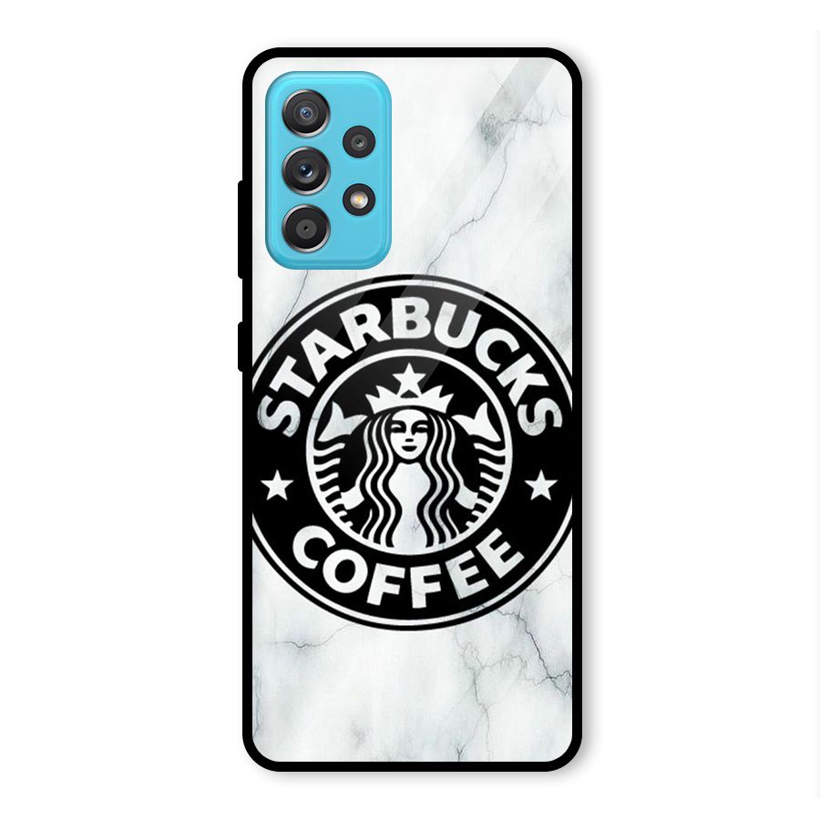 StarBuck Marble Glass Back Case for Galaxy A52
