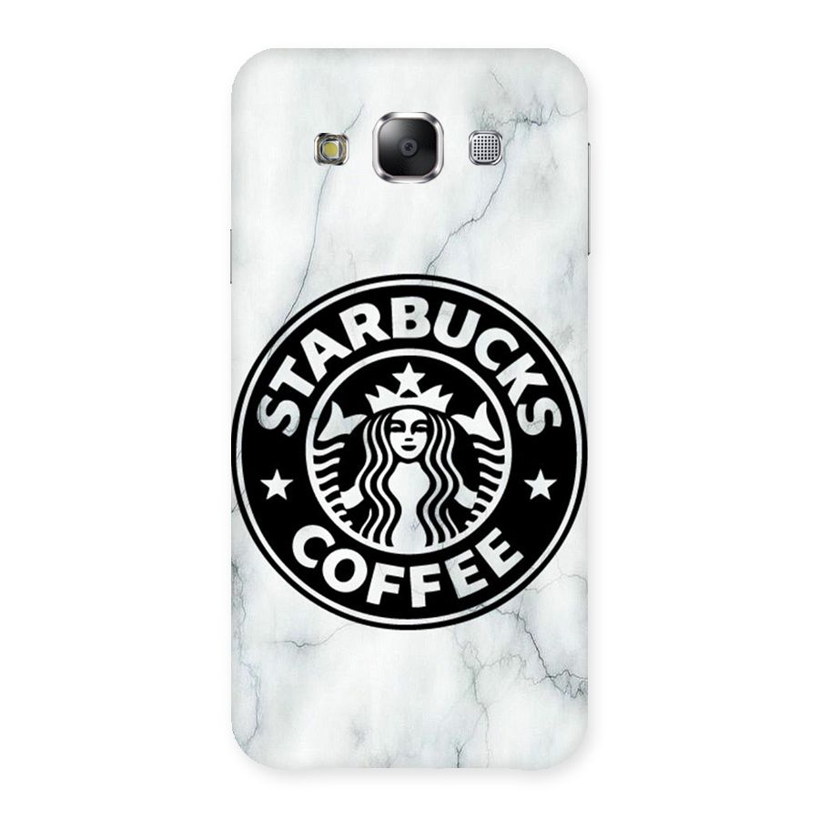StarBuck Marble Back Case for Galaxy E5