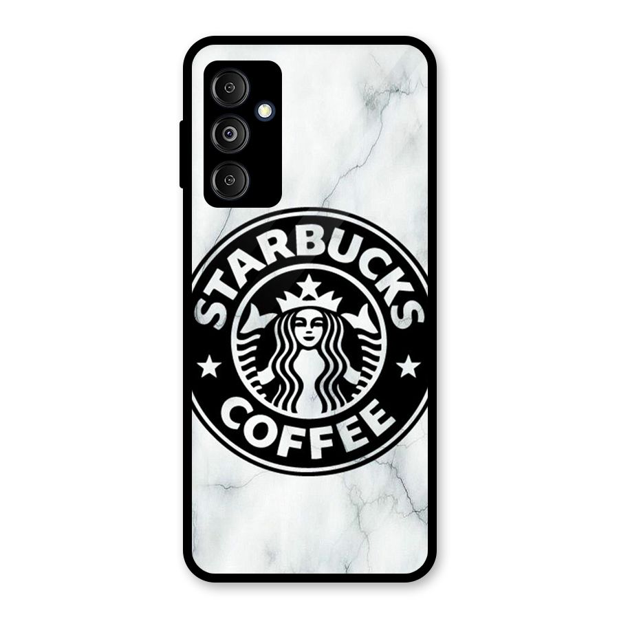 StarBuck Marble Glass Back Case for Galaxy M14 5G