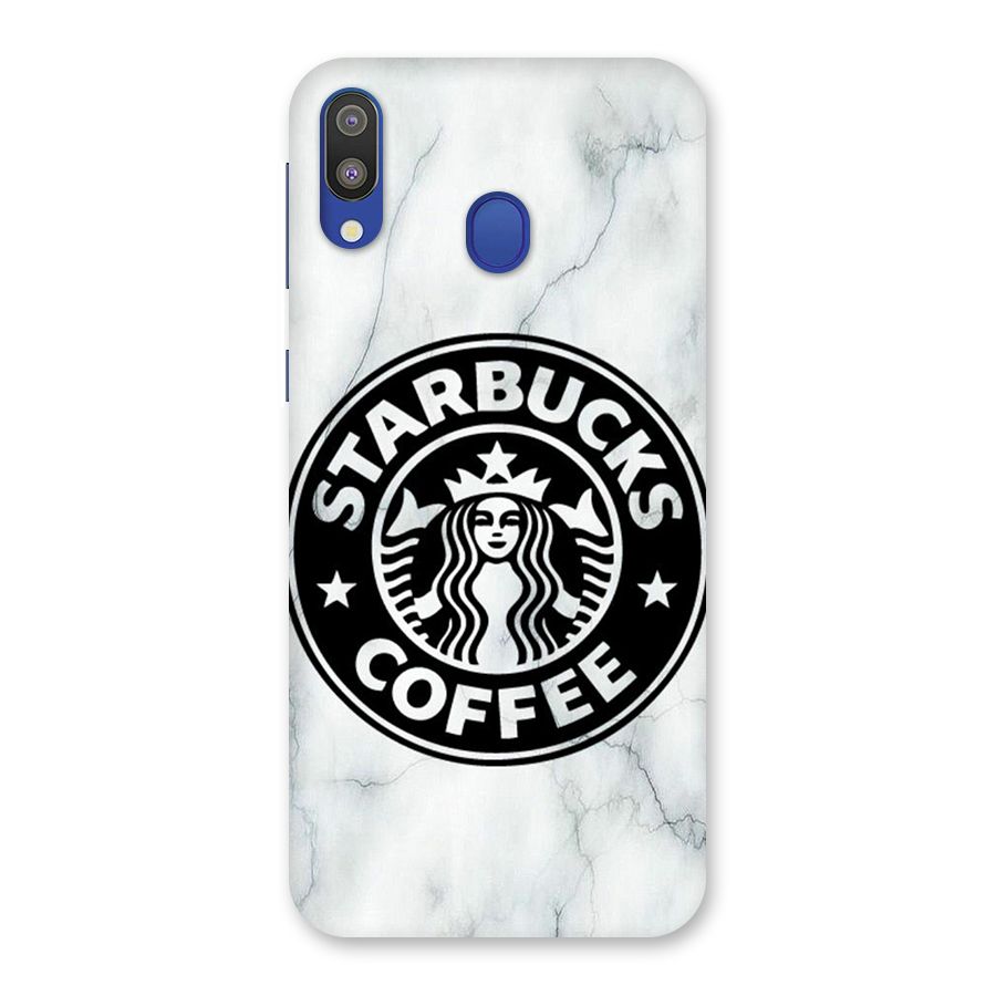 StarBuck Marble Glass Back Case for Galaxy M20