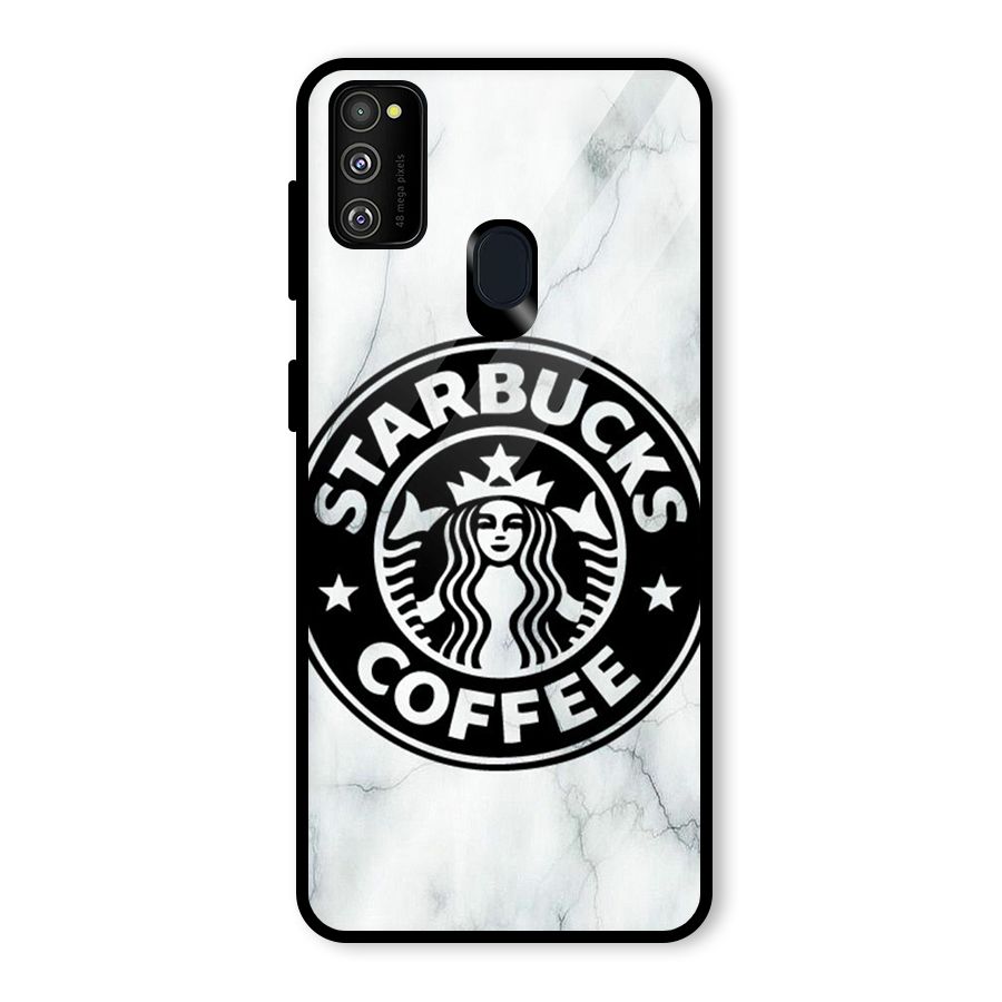 StarBuck Marble Glass Back Case for Galaxy M30s