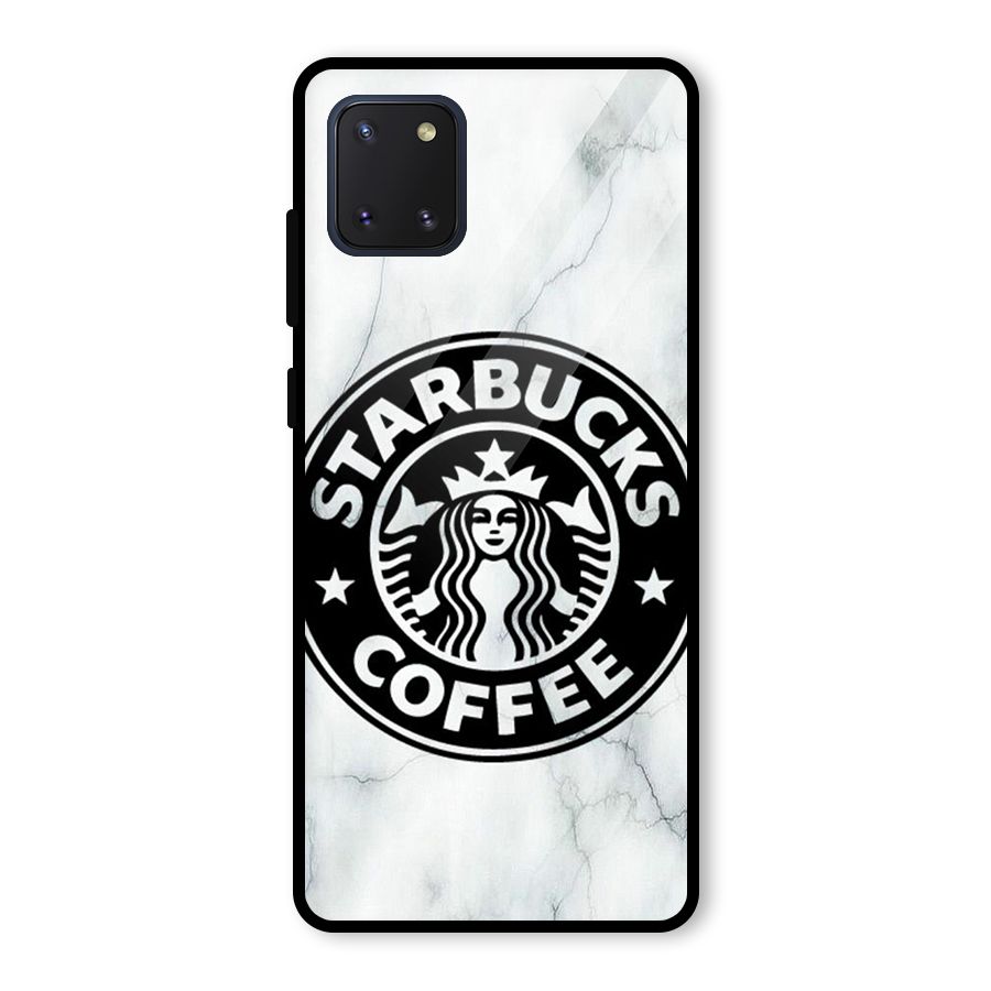 StarBuck Marble Glass Back Case for Galaxy Note 10 Lite