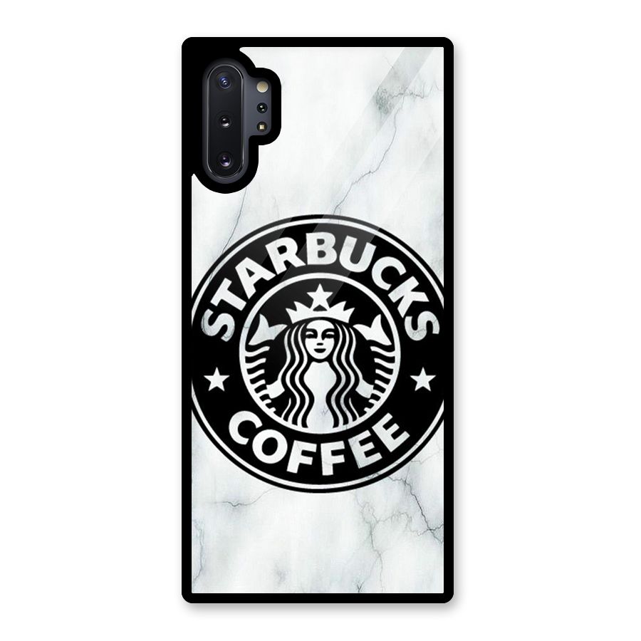 StarBuck Marble Glass Back Case for Galaxy Note 10 Plus