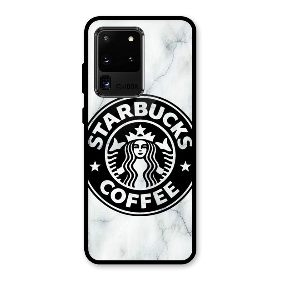 StarBuck Marble Glass Back Case for Galaxy S20 Ultra