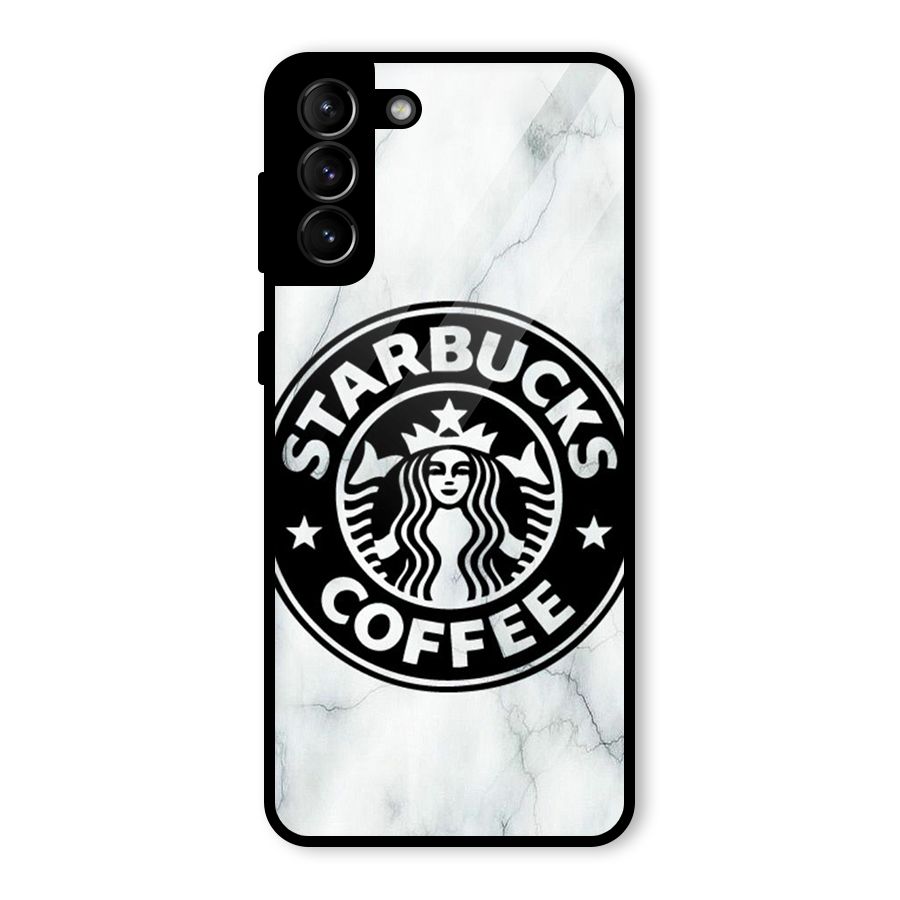 StarBuck Marble Glass Back Case for Galaxy S21 Plus