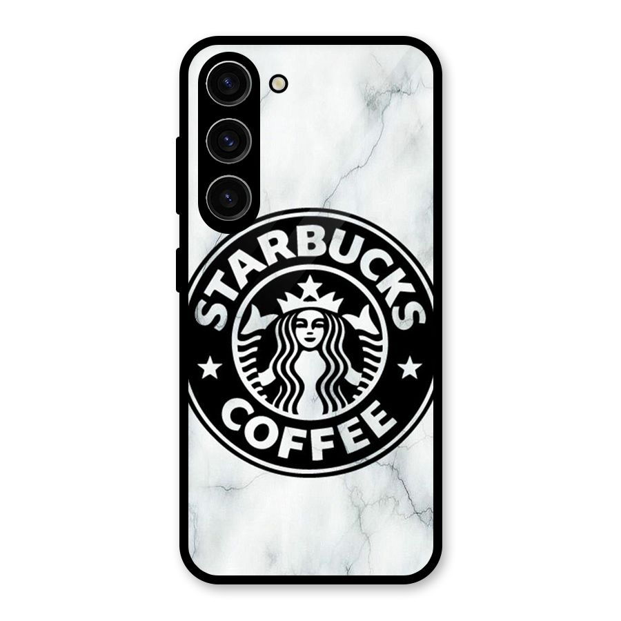 StarBuck Marble Glass Back Case for Galaxy S23