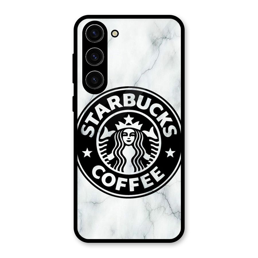 StarBuck Marble Glass Back Case for Galaxy S23 Plus