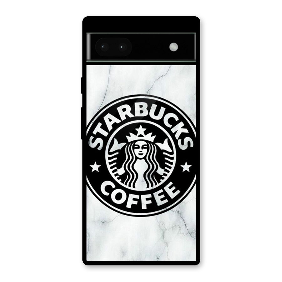StarBuck Marble Glass Back Case for Google Pixel 6a