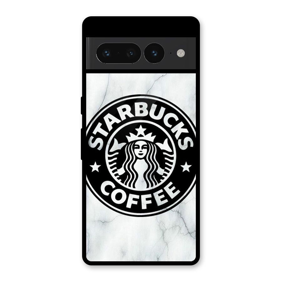 StarBuck Marble Glass Back Case for Google Pixel 7 Pro