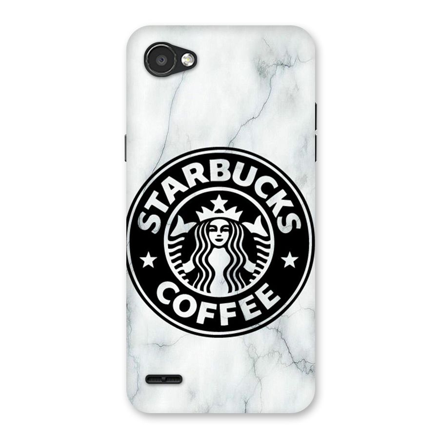 StarBuck Marble Back Case for LG Q6