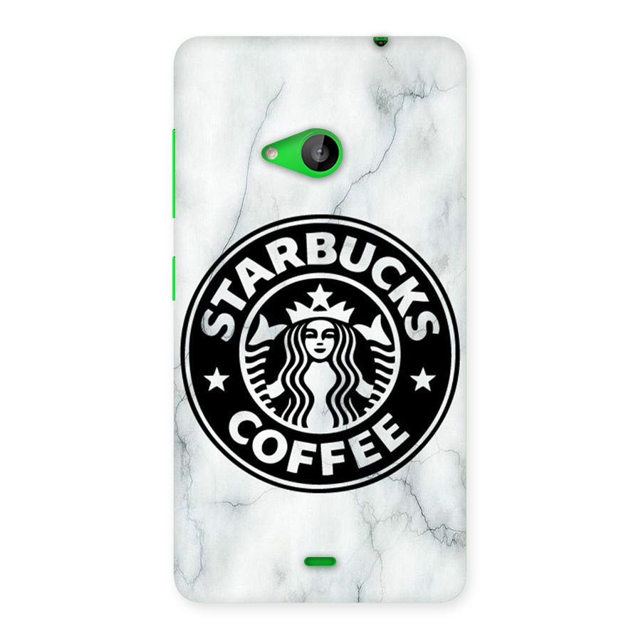 StarBuck Marble Back Case for Lumia 535
