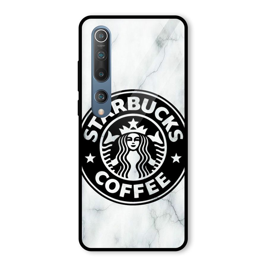 StarBuck Marble Glass Back Case for Mi 10