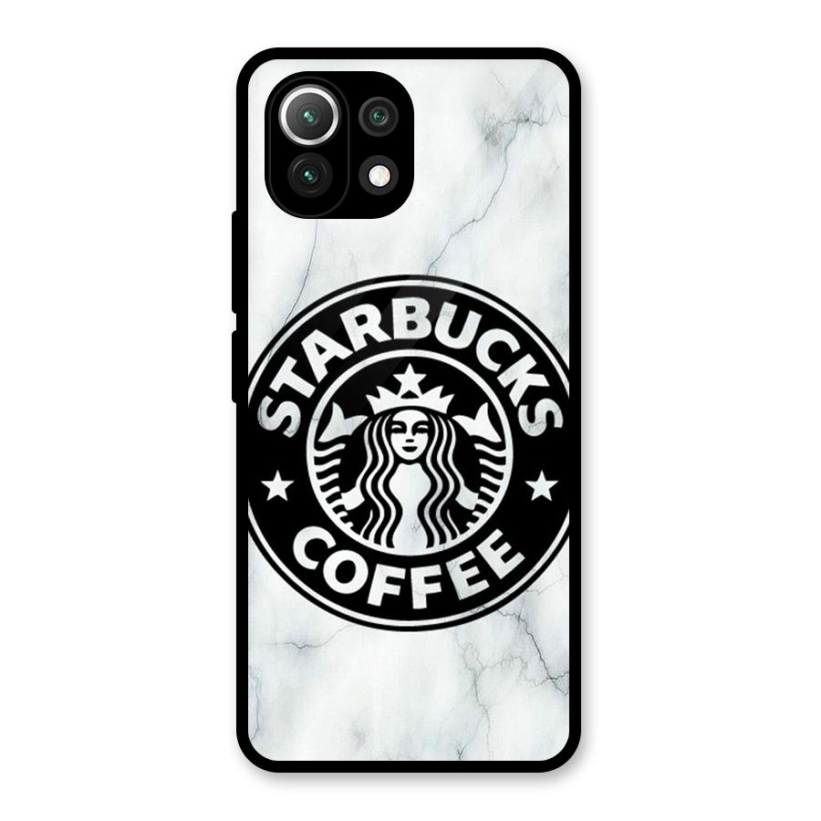 StarBuck Marble Glass Back Case for Mi 11 Lite NE 5G