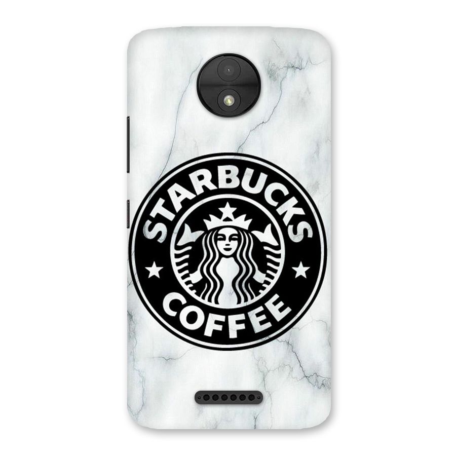 StarBuck Marble Back Case for Moto C