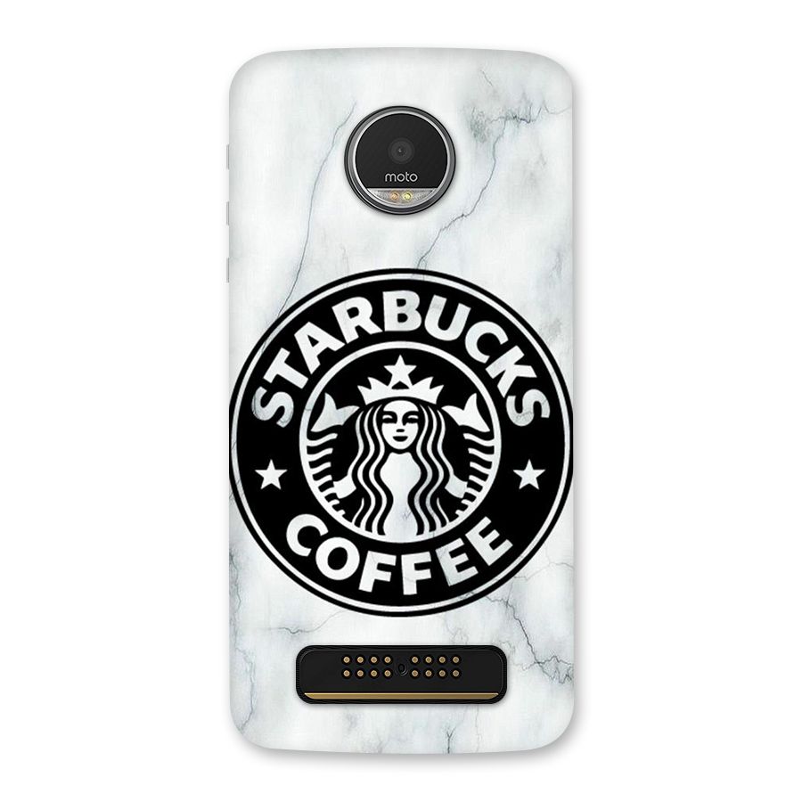 StarBuck Marble Back Case for Moto Z Play
