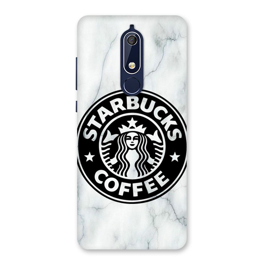 StarBuck Marble Back Case for Nokia 5.1