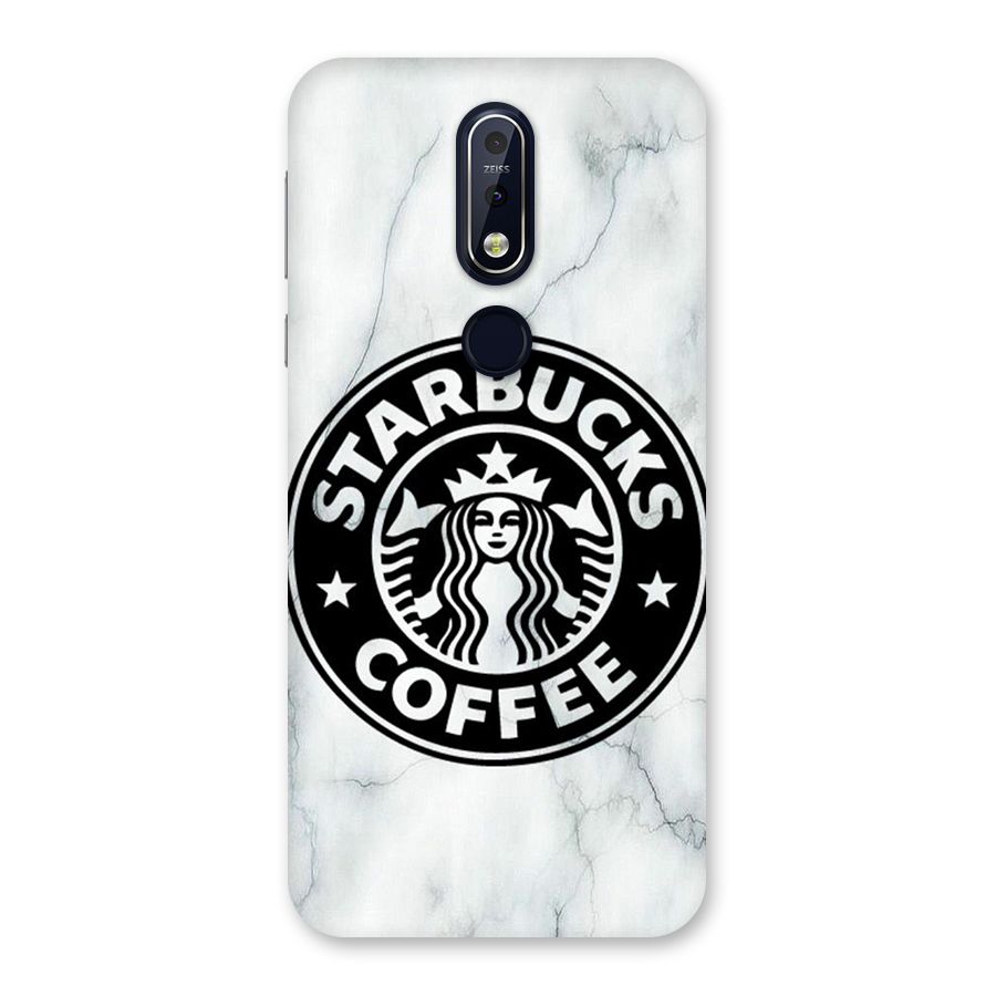 StarBuck Marble Back Case for Nokia 7.1