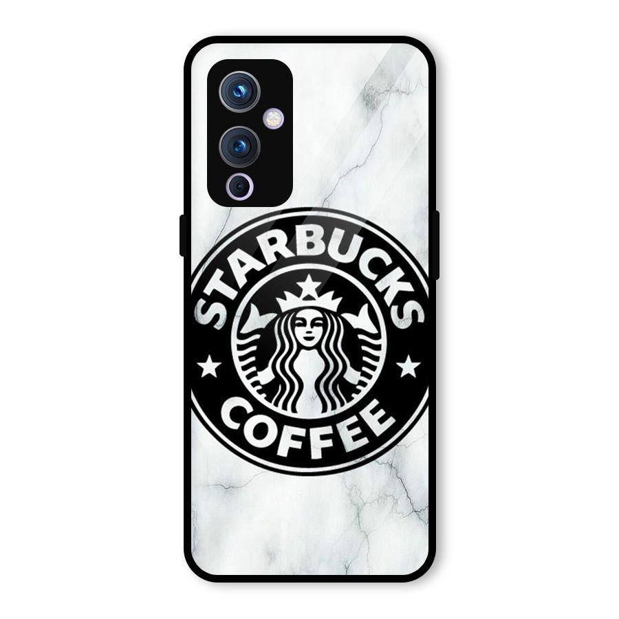 StarBuck Marble Glass Back Case for OnePlus 9