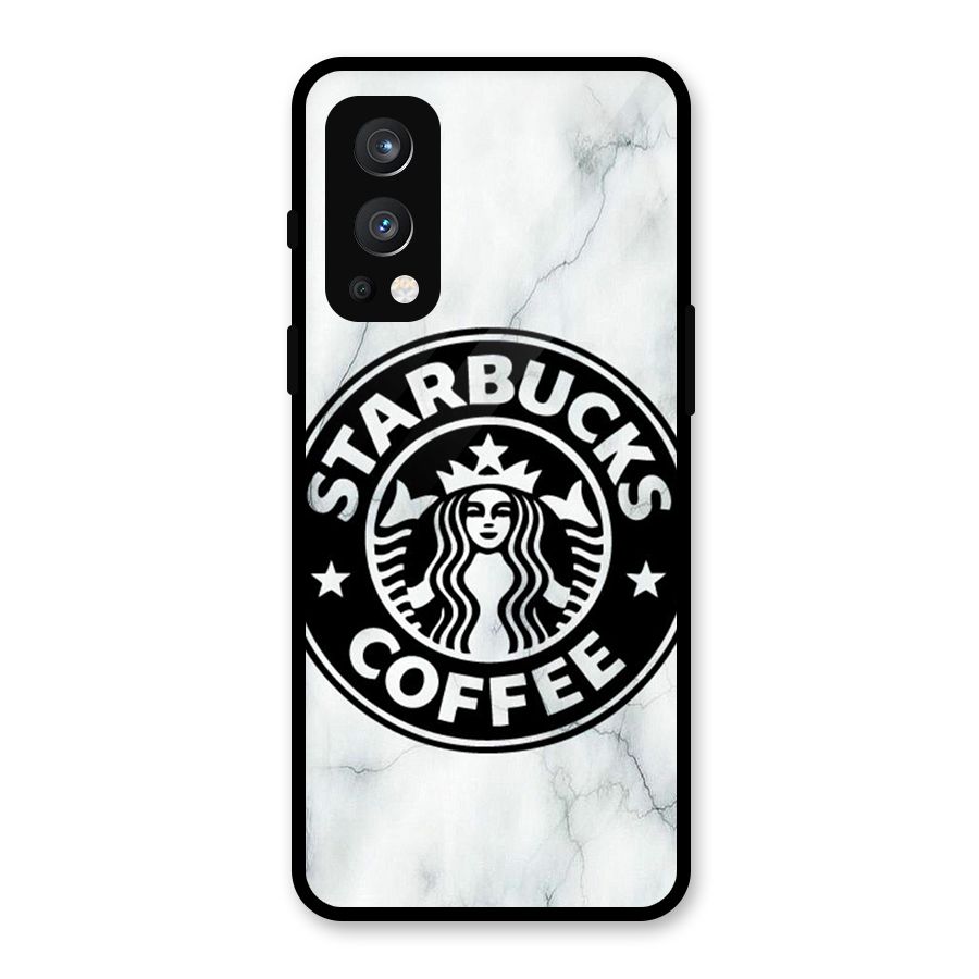 StarBuck Marble Glass Back Case for OnePlus Nord 2 5G